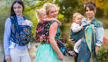 traditional baby sling