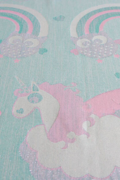 Unicorn Cotton Candy Glitter v4 SCRAPS
