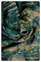 Water Lyly Pond With Japanese Bridge, RING SLING, [100% cotton] baby wrap, baby wraps, babywearing, wrap, wraps, for children, for child, sling, slings, baby sling, baby slings
