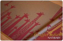 Giraffes Indian, WRAP, [100% cotton] baby wrap, baby wraps, babywearing, wrap, wraps, for children, for child, sling, slings, baby sling, baby slings