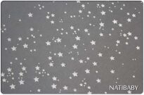 Stardust Shades Of Grey, WRAP, [50% cotton, 25% linen, 25% merino] baby wrap, baby wraps, babywearing, wrap, wraps, for children, for child, sling, slings, baby sling, baby slings