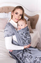 Kurpie Mono, WRAP, [50% Cotton, 25% Merino Wool, 10% Silk, 15% Ramia] baby wrap, baby wraps, babywearing, wrap, wraps, for children, for child, sling, slings, baby sling, baby slings