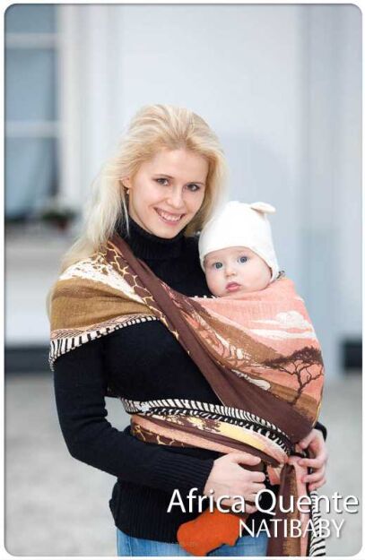 Africa Quente - Black, WRAP, [50% linen, 50% cotton] baby wrap, baby wraps, babywearing, wrap, wraps, for children, for child, sling, slings, baby sling, baby slings