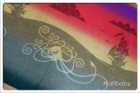 Kraken Lunare, WRAP, [60% cotton, 40% hemp] baby wrap, baby wraps, babywearing, wrap, wraps, for children, for child, sling, slings, baby sling, baby slings