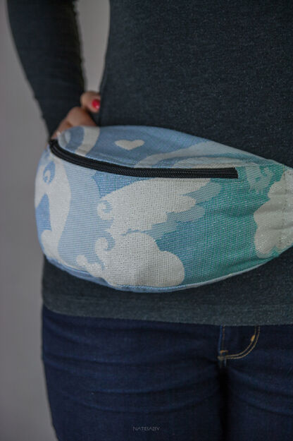 Waist Bag Unicorn Cotton Candy Aurora Glitter