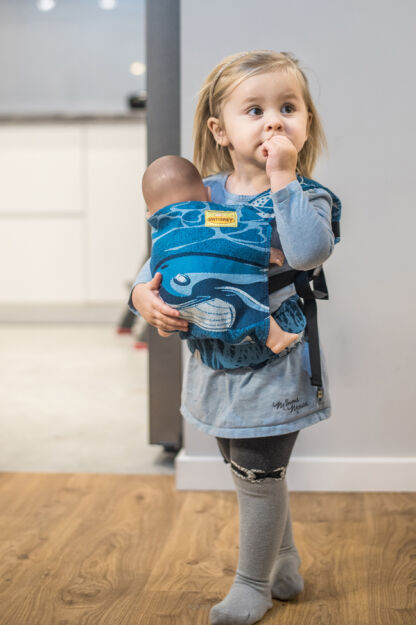 Doll Carrier Ocean Blue