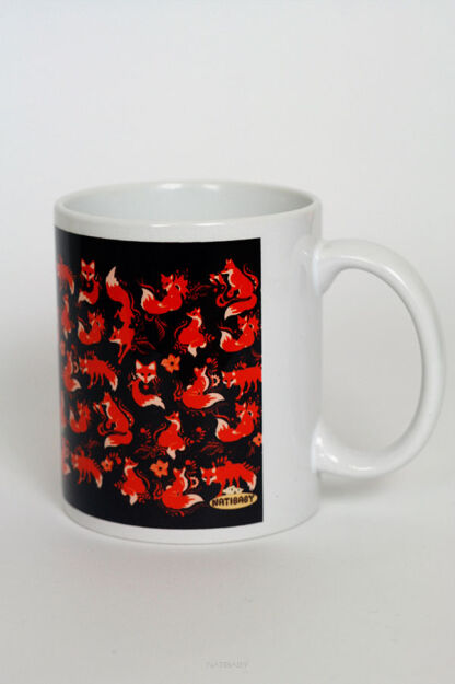 NatiMug Foxes Brun
