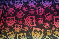 Mysterious Owls Night, WRAP, [100% cotton] baby wrap, baby wraps, babywearing, wrap, wraps, for children, for child, sling, slings, baby sling, baby slings