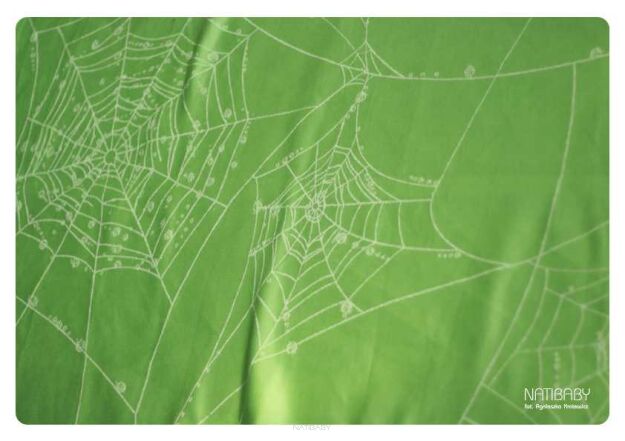 Ring Sling Natibaby Design Tela spiderweb_green2.jpg