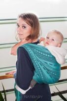 Greece Lagoa, WRAP, [70% cotton, 30% hemp], sp.off. baby wrap, baby wraps, babywearing, wrap, wraps, for children, for child, sling, slings, baby sling, baby slings