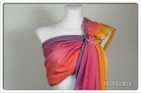 Early Morning, RING SLING, [100% cotton] baby wrap, baby wraps, babywearing, wrap, wraps, for children, for child, sling, slings, baby sling, baby slings