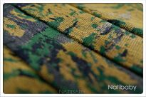 Water Lyly Pond With Japanese Bridge, WRAP, [75% cotton, 25% hemp] baby wrap, baby wraps, babywearing, wrap, wraps, for children, for child, sling, slings, baby sling, baby slings