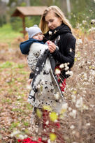 Magical Unicorn Black Pearl, RING SLING, [100% cotton] baby wrap, baby wraps, babywearing, wrap, wraps, for children, for child, sling, slings, baby sling, baby slings
