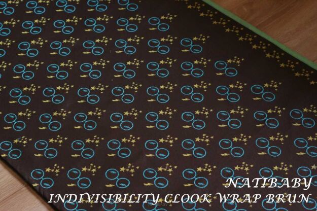Indivisibility Cloak Wrap Brun, WRAP, [100% cotton] baby wrap, baby wraps, babywearing, wrap, wraps, for children, for child, sling, slings, baby sling, baby slings