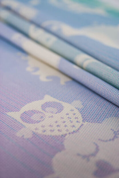 Unicorn Cotton Candy Aurora, WRAP,  [90% cotton, 10% glitter]