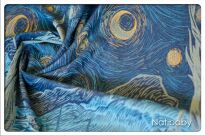 Starry Night Slimpy, WRAP, [100% cotton] baby wrap, baby wraps, babywearing, wrap, wraps, for children, for child, sling, slings, baby sling, baby slings