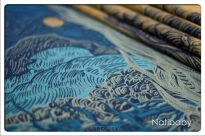 Starry Night Slimpy, WRAP, [100% cotton] baby wrap, baby wraps, babywearing, wrap, wraps, for children, for child, sling, slings, baby sling, baby slings