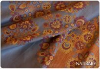 Kurpie Sunset, WRAP, [50% hemp, 50% cotton] baby wrap, baby wraps, babywearing, wrap, wraps, for children, for child, sling, slings, baby sling, baby slings