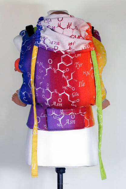 Oxytocin Rainbow, NATIGO CARRIER, [100% cotton]
