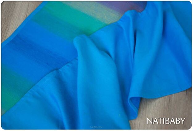RAINBOW BLUE - Doll Wrap baby wrap, baby wraps, babywearing, wrap, wraps, for children, for child, sling, slings, baby sling, baby slings