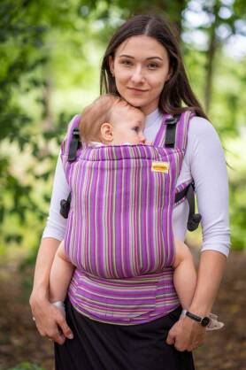 BABY Prowansja, NATIGO nosidełko ergonomiczne, [100% bawełna]