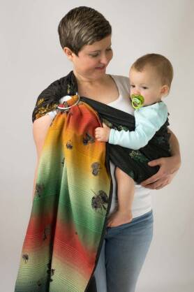 Leaves, Ring Sling, [100% cotton]