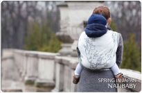 Spring In Japan, WRAP, [75% cotton, 25% linen] baby wrap, baby wraps, babywearing, wrap, wraps, for children, for child, sling, slings, baby sling, baby slings