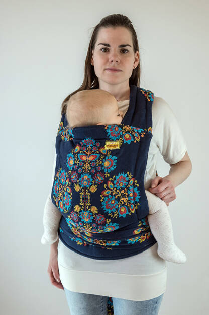 Folk Delux, HALF BUCKLE CARRIER, [100% cotton]