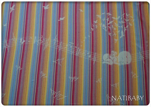 Melody Of The Heart Vol 1, WRAP, [100% cotton] baby wrap, baby wraps, babywearing, wrap, wraps, for children, for child, sling, slings, baby sling, baby slings