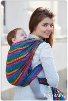 Leopard Colorato, WRAP, [70% cotton, 30% hemp] baby wrap, baby wraps, babywearing, wrap, wraps, for children, for child, sling, slings, baby sling, baby slings
