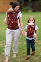 Funny Creatures Fire, NATIGO CARRIER, [100% cotton] baby carrier, baby carriers, ergonomic baby carrier, ergonomic baby carriers, ssc carrier, ssc carriers, ssc baby carrier, ssc baby carriers