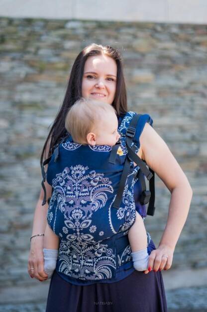 Koguty Moonlight, NATIGROW CARRIER, [100% cotton] baby carrier, baby carriers, ergonomic baby carrier, ergonomic baby carriers, ssc carrier, ssc carriers, ssc baby carrier, ssc baby carriers