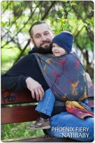 Phoenix Fiery, WRAP, [100% cotton] baby wrap, baby wraps, babywearing, wrap, wraps, for children, for child, sling, slings, baby sling, baby slings