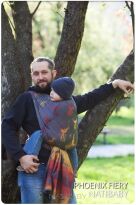 Phoenix Fiery, WRAP, [100% cotton] baby wrap, baby wraps, babywearing, wrap, wraps, for children, for child, sling, slings, baby sling, baby slings