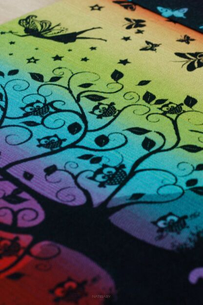 [1kg] Forest Fairies Of The Rainbow Black, SCRAPS BY MOTIVE
