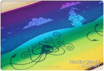 Kraken Oransi, WRAP, [100% cotton] baby wrap, baby wraps, babywearing, wrap, wraps, for children, for child, sling, slings, baby sling, baby slings