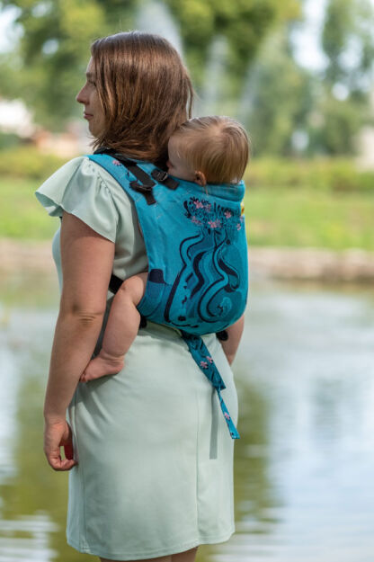 Full Sail, Onbuhimo Grow Carrier, [93% cotton, 7% polyester]
