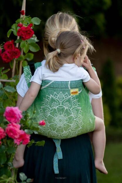 BABY Sibillinya Green, ONBUHIMO CARRIER, [100% cotton]