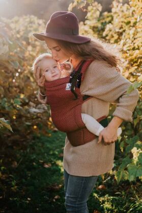 Muundo Corallo, NatiGrow Adjustable Carrier, [100% cotton]
