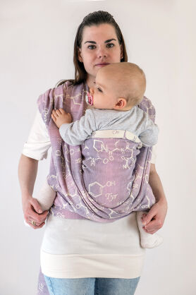 Oxytocin Lavender, WRAP  [60% cotton, 40% linen]