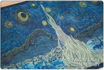 Starry Night Saule, WRAP, [100% cotton] baby wrap, baby wraps, babywearing, wrap, wraps, for children, for child, sling, slings, baby sling, baby slings