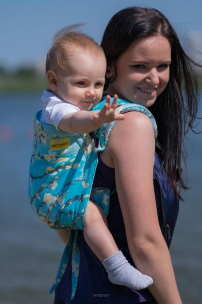 Almond Blossom, ONBUHIMO CARRIER, [40% cotton, 20% bamb.visc, 40% linen]