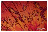 Glowing Phoenix, WRAP, [100% cotton] baby wrap, baby wraps, babywearing, wrap, wraps, for children, for child, sling, slings, baby sling, baby slings