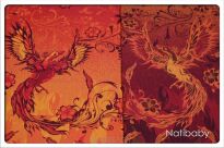 Glowing Phoenix, WRAP, [100% cotton] baby wrap, baby wraps, babywearing, wrap, wraps, for children, for child, sling, slings, baby sling, baby slings