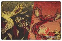Glowing Phoenix Gorria, RING SLING, [100% cotton] baby wrap, baby wraps, babywearing, wrap, wraps, for children, for child, sling, slings, baby sling, baby slings