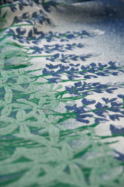 Blue Bonnet, WRAP, [75% cotton, 25% linen] sp.off.