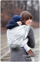 Spring In Japan, RING SLING, gath.shoul., [75% cotton, 25% linen] baby wrap, baby wraps, babywearing, wrap, wraps, for children, for child, sling, slings, baby sling, baby slings