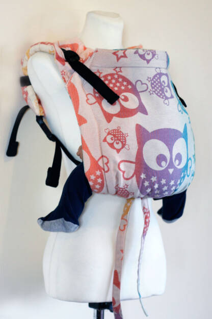 Owls Rainbow Love, ONBUHIMO CARRIER, [100% cotton]