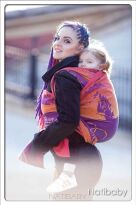 Kraken Frago, RING SLING, [75% cotton, 25% merino] baby wrap, baby wraps, babywearing, wrap, wraps, for children, for child, sling, slings, baby sling, baby slings