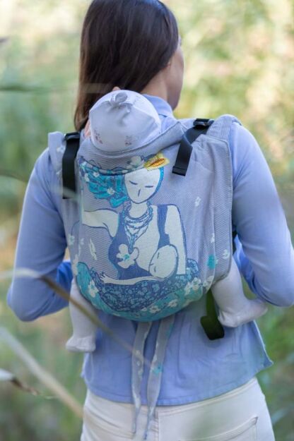 Breastfeeding Sitting Mama Pastel, ONBUHIMO CARRIER, [93% cotton, 7% polyester]